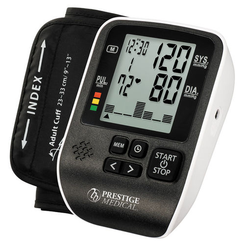 Sfigmomanometro elettronico automatico - Healthmate® - Prestige Medical - a batteria ricaricabile / con bracciale adulti