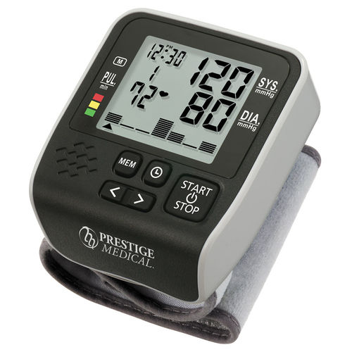 Sfigmomanometro elettronico automatico - Wristmate™ - Prestige Medical - per polso / a batteria ricaricabile / con bracciale integrato