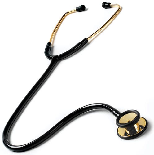 Stetoscopio a padiglione doppio - 126-G - Prestige Medical - in acciaio inossidabile
