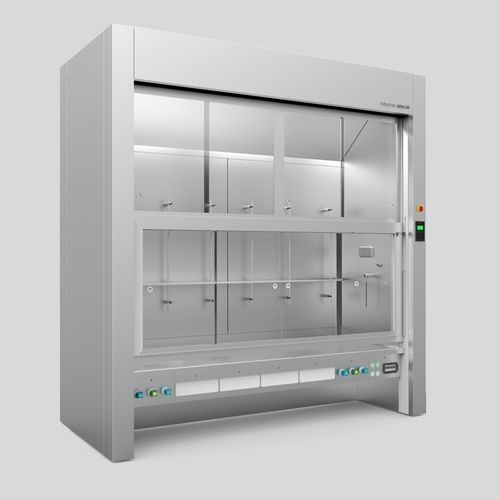 Cappa per aspirazione chimica - IndLab BBX - Industrial Laborum Iberica - da laboratorio / da terra