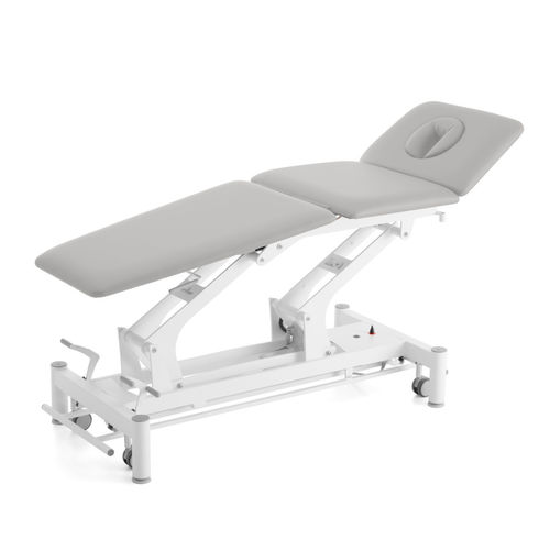 Lettino da massaggio elettrico - Prestige M-P3  - Meden-Inmed - su rotelle / a 3 sezioni