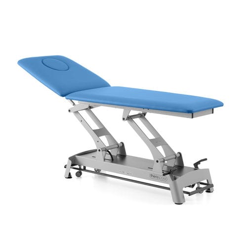 Lettino da massaggio meccanico - Theraspace E-S2 - Meden-Inmed - su rotelle / a 2 sezioni
