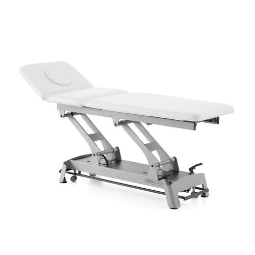 Lettino da massaggio elettrico - Theraspace Z3 - Meden-Inmed - su rotelle / a 3 sezioni