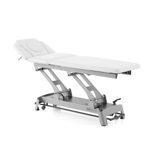 Lettino da massaggio elettrico - Theraspace Z5 - Meden-Inmed - su rotelle / con braccioli / a 3 sezioni