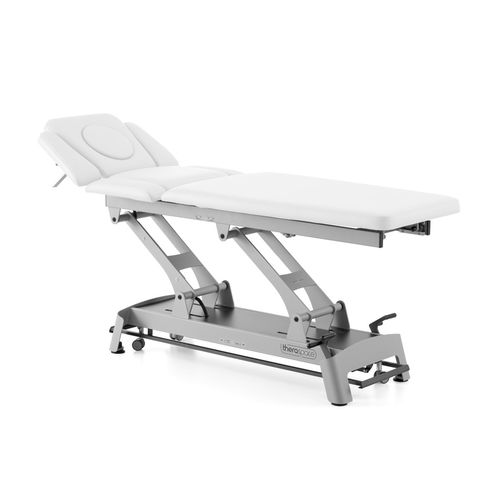Lettino da massaggio elettrico - Theraspace Z7 - Meden-Inmed - su rotelle / con braccioli / a 3 sezioni