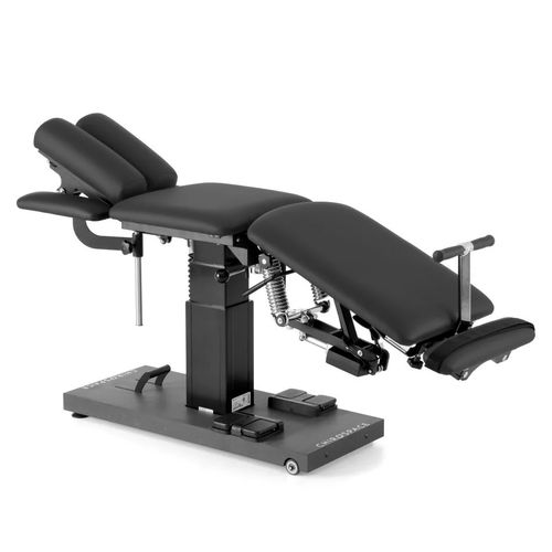 Lettino elettrico per chiropratica - 01-STO-7201-001# - Meden-Inmed - su rotelle / con poggiatesta / con braccioli
