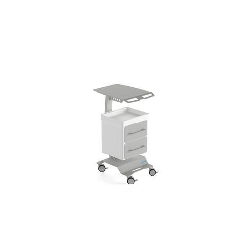 Carrello medico - Qubiq  - Meden-Inmed - per apparecchio / per trattamenti / in alluminio
