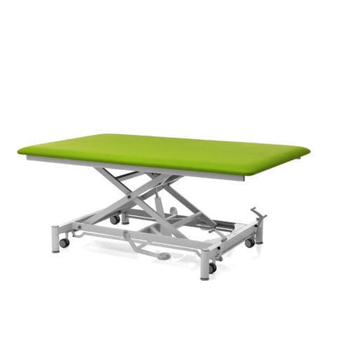 Lettino Bobath elettrico - B-S1.F0-H - Meden-Inmed - idraulico / su rotelle / con schienale ad altezza regolabile