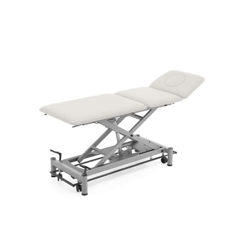 Lettino da visita per adulto - Safari Leopard S3 - Meden-Inmed - elettrico / pieghevole / con rotelle