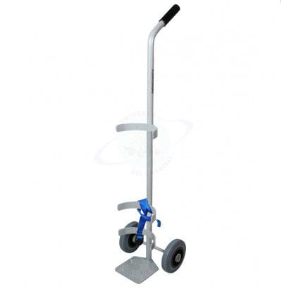 Carrello ospedaliero - ART032AAL - Carmeccanica S.r.l. - portabombole di gas / di trasporto / in alluminio anodizzato