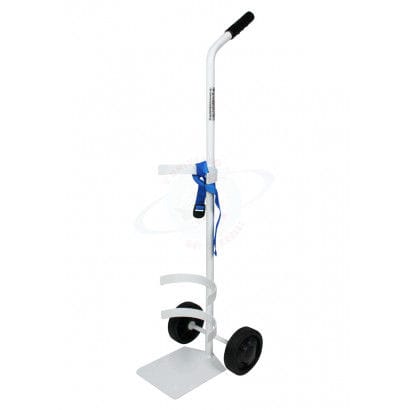 Carrello ospedaliero - ART032B - Carmeccanica S.r.l. - portabombole di gas / di trasporto / 1 bombola