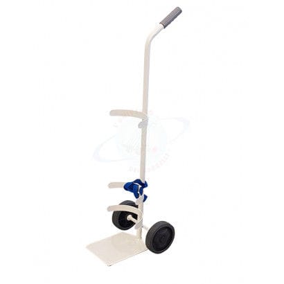 Carrello ospedaliero - ART032BA-M - Carmeccanica S.r.l. - portabombole di gas / di trasporto / 1 bombola