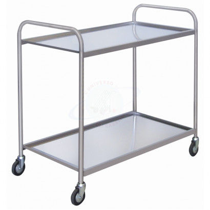Carrello ospedaliero - ART0738450FR - Carmeccanica S.r.l. - per uso generale / di stoccaggio / in acciaio inossidabile