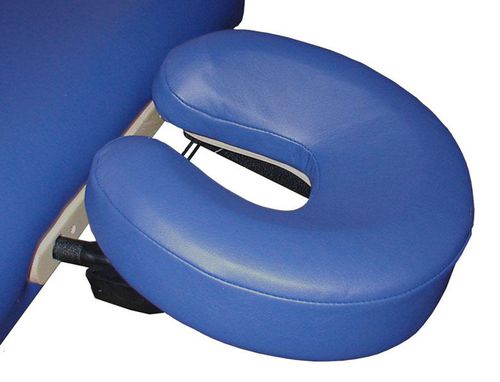 Cuscino di posizionamento del viso - Crescent - Custom Craftworks - per tavolo da massaggio / in espanso / a ferro di cavallo