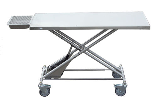 Barella con carrello da trasporto - TECH-ETT-DT - Technidyne - elettrica / ad altezza regolabile / veterinaria
