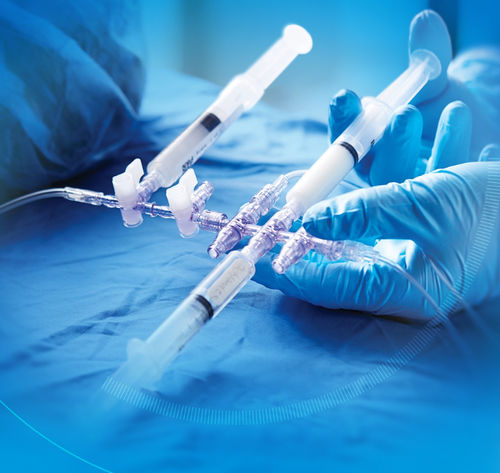 Connettore per perfusione diritto - Clave™ - Smiths Medical Surgivet