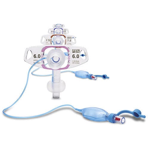 Cannula per tracheotomia - Portex™ BLUselect™ - Smiths Medical Surgivet - di aspirazione / dritta