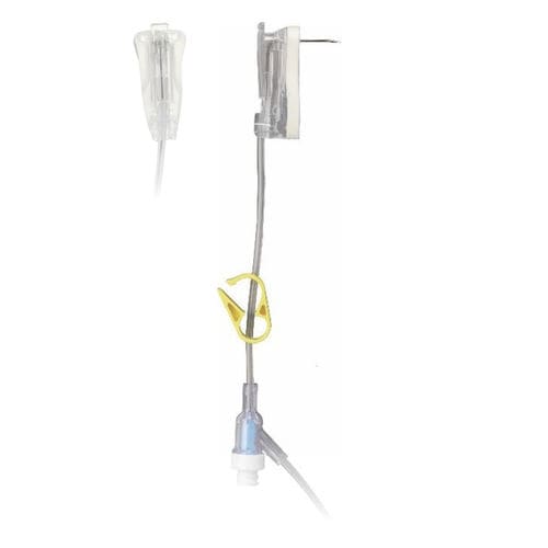 Ago per iniezione per catetere totalmente impiantabile - Gripper Plus™ - Smiths Medical Surgivet - di Huber / di sucurezza / 20G