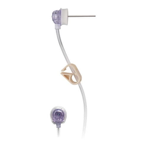 Ago per iniezione per catetere totalmente impiantabile - Gripper Micro™ - Smiths Medical Surgivet - di Huber / di sucurezza / con punta smussata