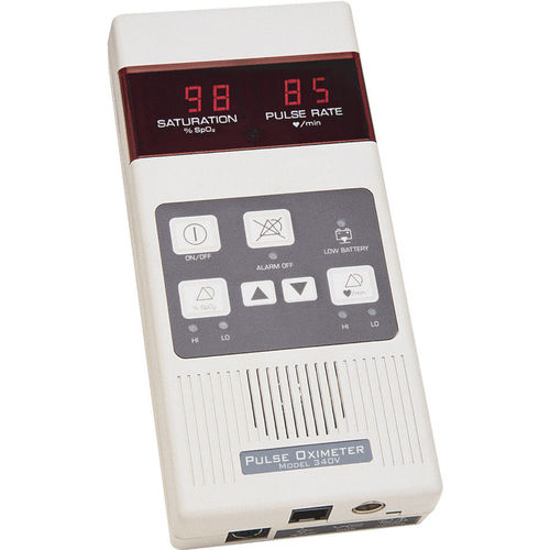 Pulsossimetro palmare - 340V - Mediaid Inc. - veterinario / a batteria / con sensore separato