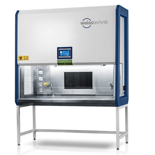 Cabina di sicurezza microbiologica classe II - KTB-NS series - Weiss Technik - da laboratorio / asettica / da terra