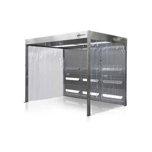 Cabina di pesatura - WIBOjekt - Weiss Technik - di scappamento / da laboratorio / walk-in