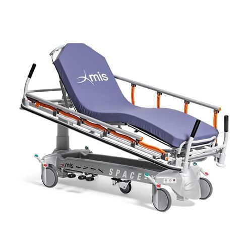 Barella con carrello da trasporto - Space-X - Mis Medical - di emergenza / manuale / meccanica