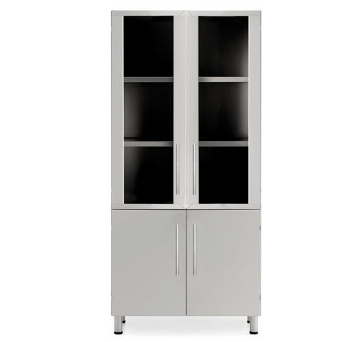 Vetrina per farmaci - AM213 - Mis Medical - per ospedale / con ripiano / in ABS