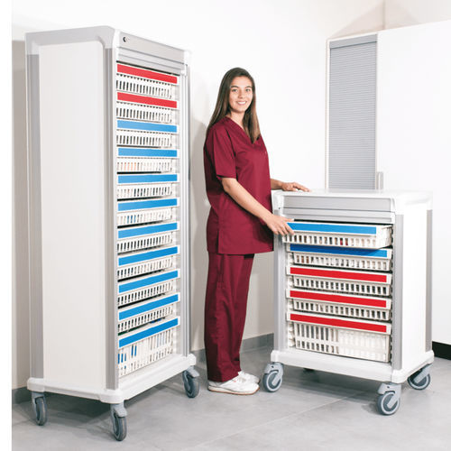 Carrello medico - EY411 - Mis Medical - per uso generale / di trasporto / per movimentazione