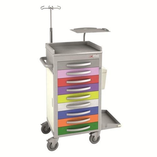 Carrello medico - CB109E - Mis Medical - ospedaliero / di emergenza / per uso generale