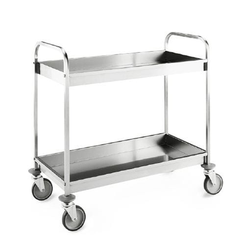 Carrello medico - CC402 - Mis Medical - per uso generale / di trasporto / in acciaio inossidabile