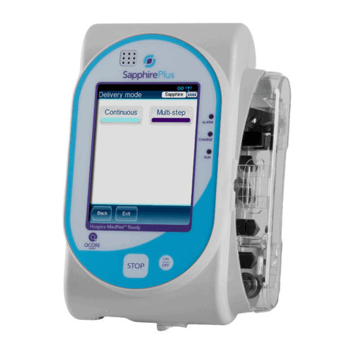 Pompa di perfusione ambulatoriale - Sapphire™ Plus - Q-Core - volumetrica / a 1 via / di emergenza