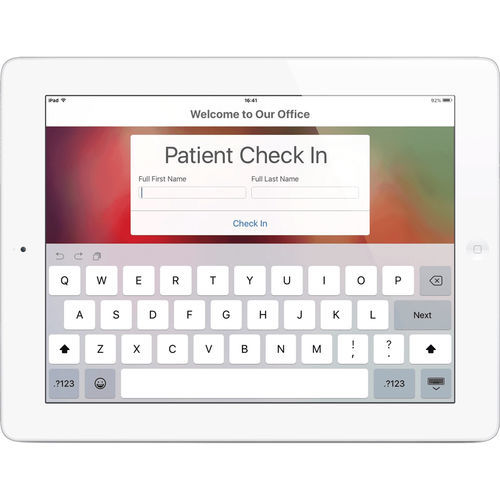 Applicazione iOS medica - MacPractice - di gestione degli appuntamenti / di pianificazione / per tablet PC