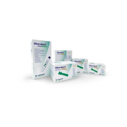 Lancetta sterile - Glucoject Lancets PLUS - Menarini Diagnostics - in acciaio inossidabile / di sangue