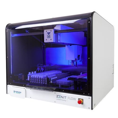 Sistema di preparazione dei campioni automatizzato - Zenit Flow - Menarini Diagnostics - tramite diluizione / di titolazione / di lavaggio