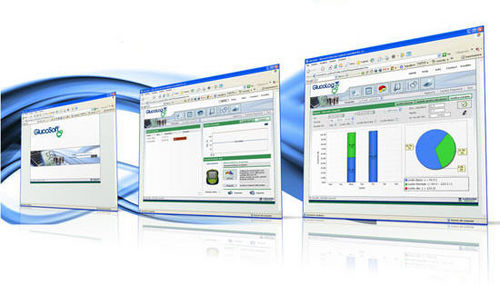 Software medico - GlucoLog  - Menarini Diagnostics - di gestione del diabete / con sistema di tracciatura / CE