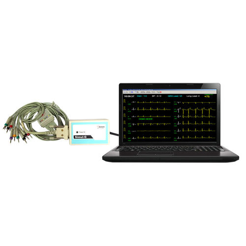 Elettrocardiografo da riposo - SIMUL-G - Nasan Medical Electronics - 12 canali / per PC / USB