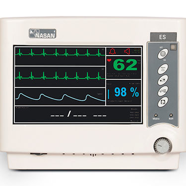 Monitor multiparametrico portatile - ES 7 - Nasan Medical Electronics - ECG / SpO2 / per terapia intensiva