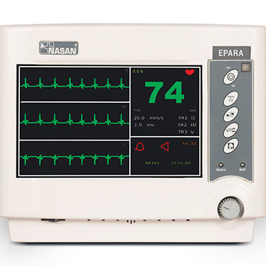 Monitor portatile per paziente - EPARA - Nasan Medical Electronics - ECG / per terapia intensiva / per analisi dell'onda pressoria