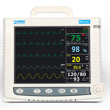 Monitor multiparametrico portatile - PARA 1005e - Nasan Medical Electronics - ECG / RESP / TEMP