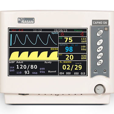 Monitor multiparametrico portatile - Capno SN - Nasan Medical Electronics - di frequenza respiratoria / di frequenza cardiaca / per capnografia