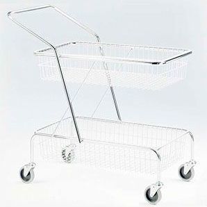 Carrello medico - 266 - Lojer - per uso generale / per strumenti / di servizio