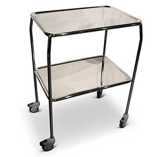 Carrello medico - 3402 - Lojer - per strumenti / di servizio / in acciaio inossidabile
