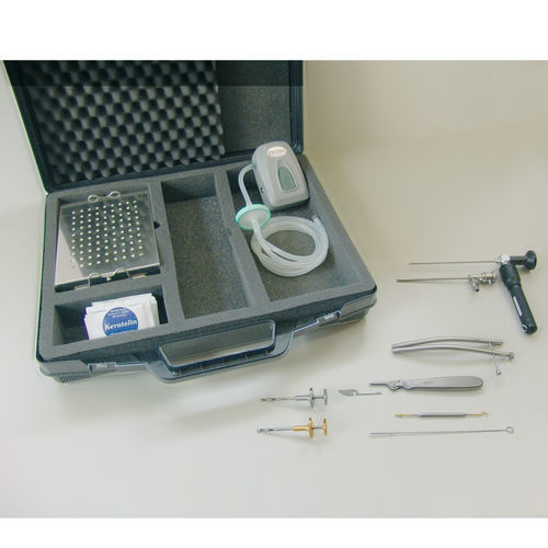 Strumentario veterinario per teleresettoscopia - SET-ZIZ-3 - Dr. Fritz - per bovini