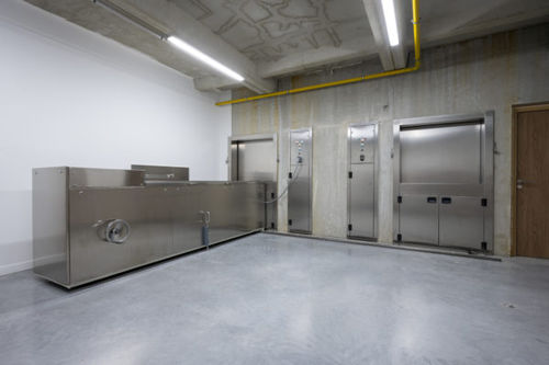 Forno crematorio - CR 2000 XXL - ATI INDUSTRIES - mortuario / a pavimento