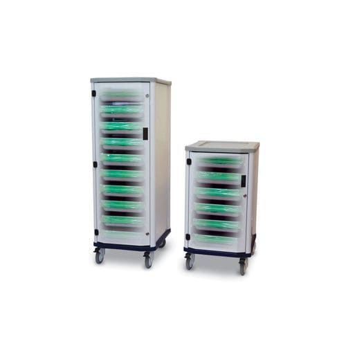 Carrello medico - TRANSCOPE™ - STERIS - CANTEL - per apparecchio / di trasporto / di stoccaggio