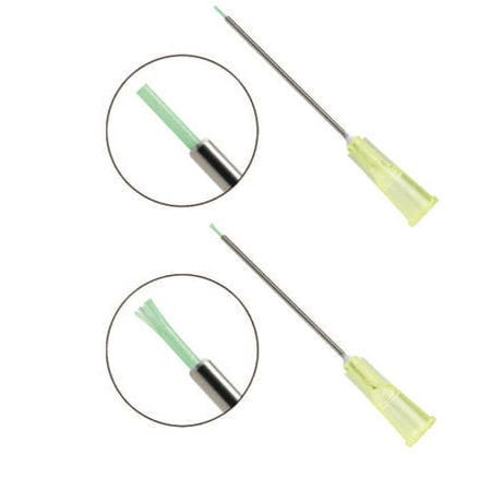 Cannula per iniezione intravitreale - GreenTip™  - Iridex - dritta