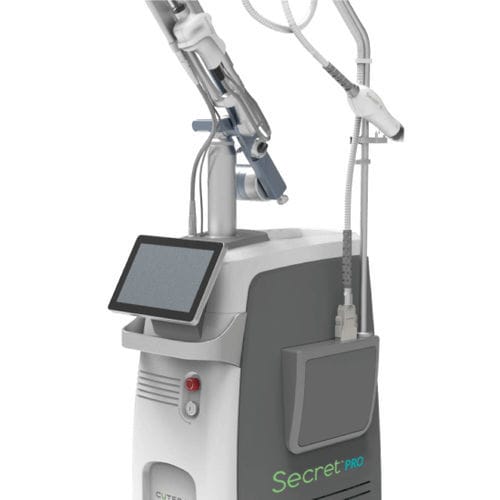Unità di ringiovanimento cutaneo laser - Secret™ Pro - Cutera - unità di ringiovanimento cutaneo RF / su carrello