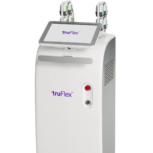 Unità di body contouring tramite elettrostimolazione muscolare (EMS) - truFlex™ - Cutera - su carrello