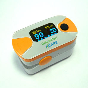 Pulsossimetro da dito - OxiSmarter I - Acare - medico / a batteria / senza fili